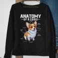 Anatomy Of A Corgi Cute Corgis Costume Corgi Lovers Corgis Sweatshirt Gifts for Old Women