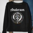 Anderson Clan Scottish Name Coat Of Arms Tartan Anderson Funny Gifts Sweatshirt Gifts for Old Women