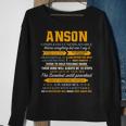 Anson Completely Unexplainable Name Front Print 1Kana Sweatshirt Gifts for Old Women