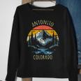 Antonito Colorado Usa Retro Mountain Vintage Style Sweatshirt Gifts for Old Women