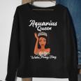 Aquarius Queen Wake Pray SlaySweatshirt Gifts for Old Women