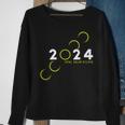 Astronomy Lovers 40824 Total Solar Eclipse 2024 Sweatshirt Gifts for Old Women