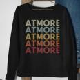 Atmore Alabama Atmore Al Retro Vintage Text Sweatshirt Gifts for Old Women