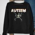 Autism Skeleton Meme Sweatshirt Gifts for Old Women