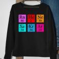 Awesome Noble Gases Science Chemical Elements Sweatshirt Gifts for Old Women