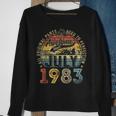 Awesome Since July 1983 Vintage Gifts Men 40Th Birthday 40Th Birthday Funny Gifts Sweatshirt Gifts for Old Women