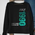 Awesome Since July 1990 33Th Birthday Born 1990 Sweatshirt Gifts for Old Women