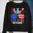 Back Up Terry Put It In Reverse 4Th Of July Us Flag Sweatshirt Gifts for Old Women
