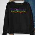Baltimore Vintage Retro Maryland Graphic PrideGifts Sweatshirt Gifts for Old Women