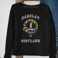 Barclay Tartan Clan Badge Athletic Style Sweatshirt Gifts for Old Women