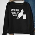 Barrel Racing Grandpa Cowgirl Design Horse Riding Racer Gift For Mens Sweatshirt Gifts for Old Women
