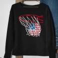 Basketball 4Th Of July American Flag Patriotic Men Boys Usa Sweatshirt Gifts for Old Women