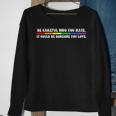 Be Careful Who You Hate Lgbt PrideGay Pride T Sweatshirt Gifts for Old Women