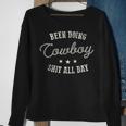 Been Doing Cowboy Shit Western Cowgirl Gift Sweatshirt Gifts for Old Women