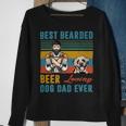 Beer Best Bearded Beer Loving Dog Dad English Mastiff Puppy Lover Sweatshirt Gifts for Old Women