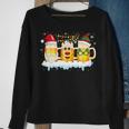 Beer Funny Beer Christmas Mugs Elf Reindeer Santa Xmas Lights54 Sweatshirt Gifts for Old Women