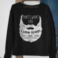 Best Bearded Geeky Quote Sweatshirt Gifts for Old Women