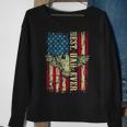 Best Dad Ever Flag Patriotic Eagle Funny For Dad Father Sweatshirt Gifts for Old Women