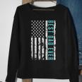 Best Dad Ever Us American Flag Air Fighter Jet Fathers Day Sweatshirt Gifts for Old Women