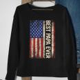 Best Papa Ever Us American Flag Gifts For Fathers Day Men Sweatshirt Gifts for Old Women