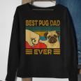 Best Pug Dad Ever Gift For Mens Sweatshirt Gifts for Old Women