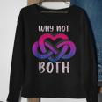 Bi Polyamory Polyamory Symbol Bisexual Colors Bi Pride Sweatshirt Gifts for Old Women