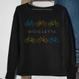 Bicicletta Italian Bicycle Sweatshirt Gifts for Old Women