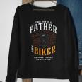 Biker Dad Gifts Motorcycle Fathers Day Gift For Fathers Gift For Mens Sweatshirt Gifts for Old Women