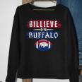 Billieve In Buffalo Vintage Football Sweatshirt Gifts for Old Women