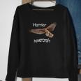 Birding Hovering Harrier Hawk Marsh Hawk Sweatshirt Gifts for Old Women