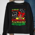 Black Girl Junenth 1865 Celebrate Indepedence Day Kids Sweatshirt Gifts for Old Women