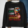 Black Queen Junenth Black History Month African Womens Sweatshirt Gifts for Old Women