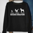 Boxers Evolution Design For A Boxer Owner Sweatshirt Gifts for Old Women