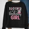Brother Of The Birthday Girl Farm Cow 1 St Birthday Girl Sweatshirt Gifts for Old Women