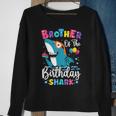 Brother Of The Shark Birthday Big Bro Matching Family Sweatshirt Gifts for Old Women