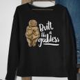 Built Like A Goddess Venus Of Willendorf Body Positivity Bbw Sweatshirt Gifts for Old Women