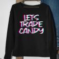 Candy Outfit I Trippy Edm Festival Clothing Acid Techno Rave Sweatshirt Gifts for Old Women
