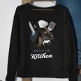Cao De Castro Laboreiro King Of The Kitchen Dog Chef Sweatshirt Gifts for Old Women