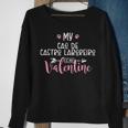 My Cao De Castro Laboreiro Is My Valentine Party Sweatshirt Gifts for Old Women
