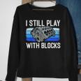 Car Lover Car Owner Mechanic Play With Block Car Sweatshirt Gifts for Old Women