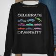 Celebrate Diversity Classic Muscle Apparel Types Muscle Car Sweatshirt Gifts for Old Women