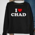 Chad I Heart Chad I Love Chad Sweatshirt Gifts for Old Women