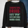 Chaotic Evil Alignment Dd Rpg Funny Gift Sweatshirt Gifts for Old Women
