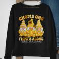 Childhood Cancer Awareness Month Gold Ribbon Gnomies Sweatshirt Gifts for Old Women