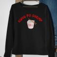 Graphic Chinese Food Apparel-Kung Po Shrimp Sweatshirt Gifts for Old Women