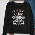 Clair Name Gift Christmas Crew Clair Sweatshirt Gifts for Old Women