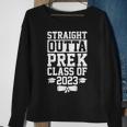 Class Of 2023 Funny Straight Outta Prek Graduation Kids Sweatshirt Gifts for Old Women