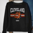 Cleveland Retro Vintage Classic Ohio Sweatshirt Gifts for Old Women