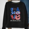 Cna Certified Nursing Assistant Love 4Th Of July Gnome Usa Sweatshirt Gifts for Old Women
