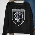 Colquhoun Surname Last Name Scottish Clan Tartan Badge Crest Funny Last Name Designs Funny Gifts Sweatshirt Gifts for Old Women